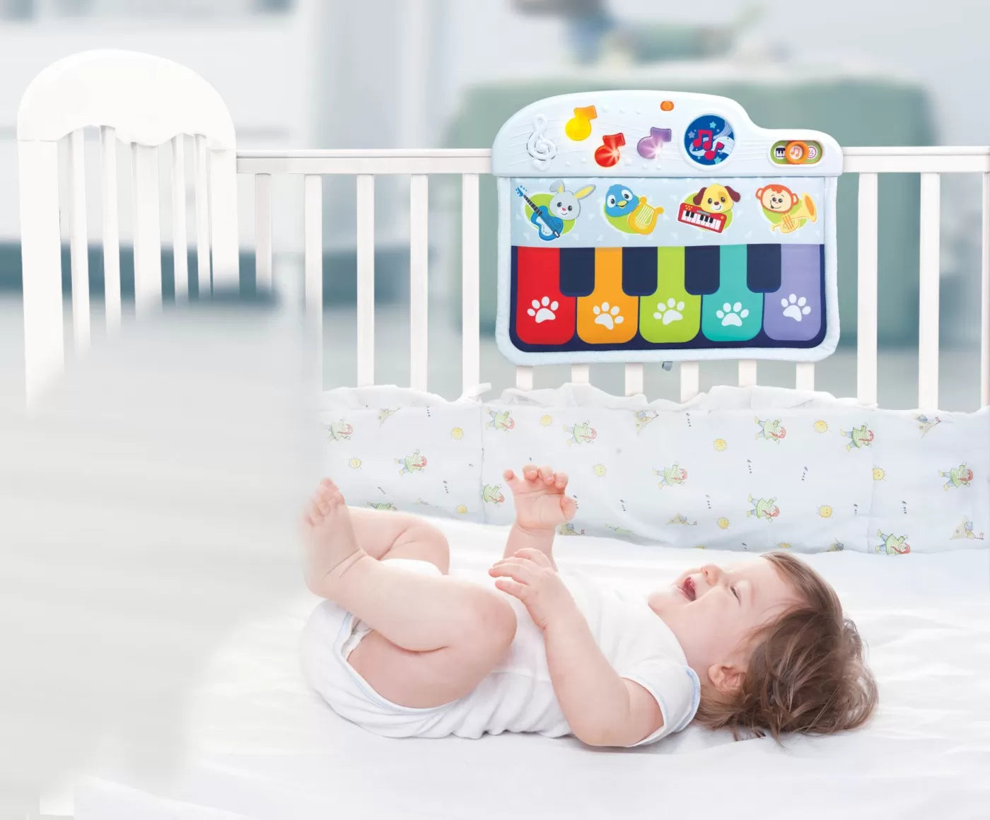 Winfun jucarie pian cu sunete si lumini 0m+