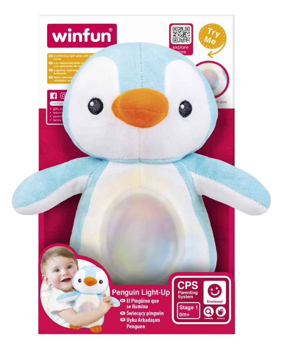 Winfun jucarie plus cu sunete si lumini 0m+ Pinguin