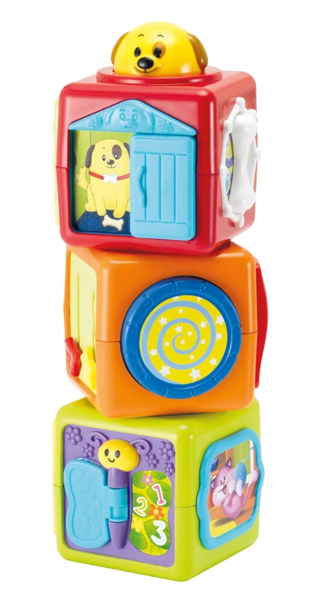 Winfun jucarie set 3 cuburi cu activitati 3m+