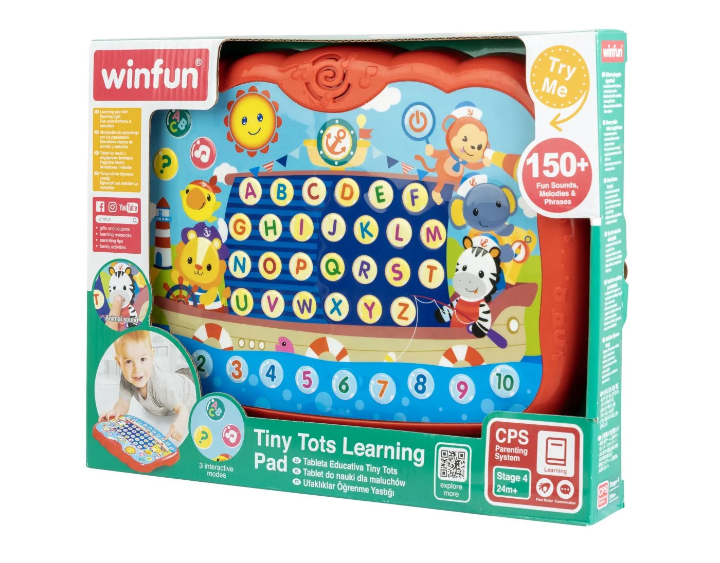 Winfun jucarie tableta educativa 24m+