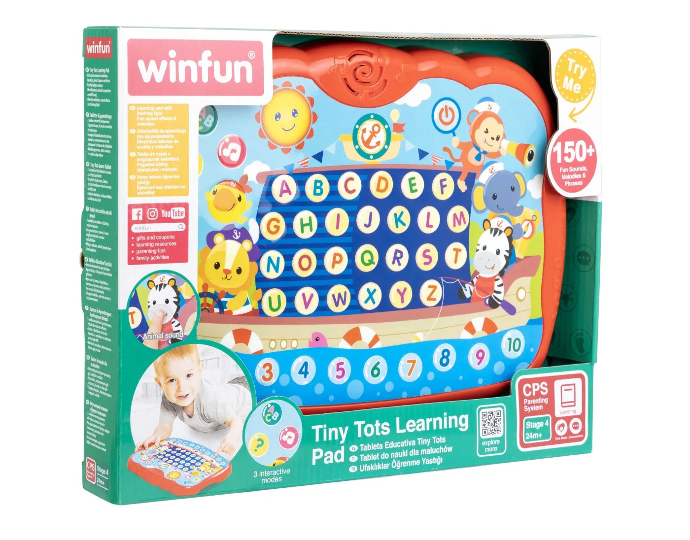 Winfun jucarie tableta educativa 24m+