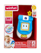 Winfun jucarie telefon cu clapeta cu sunete 3m+