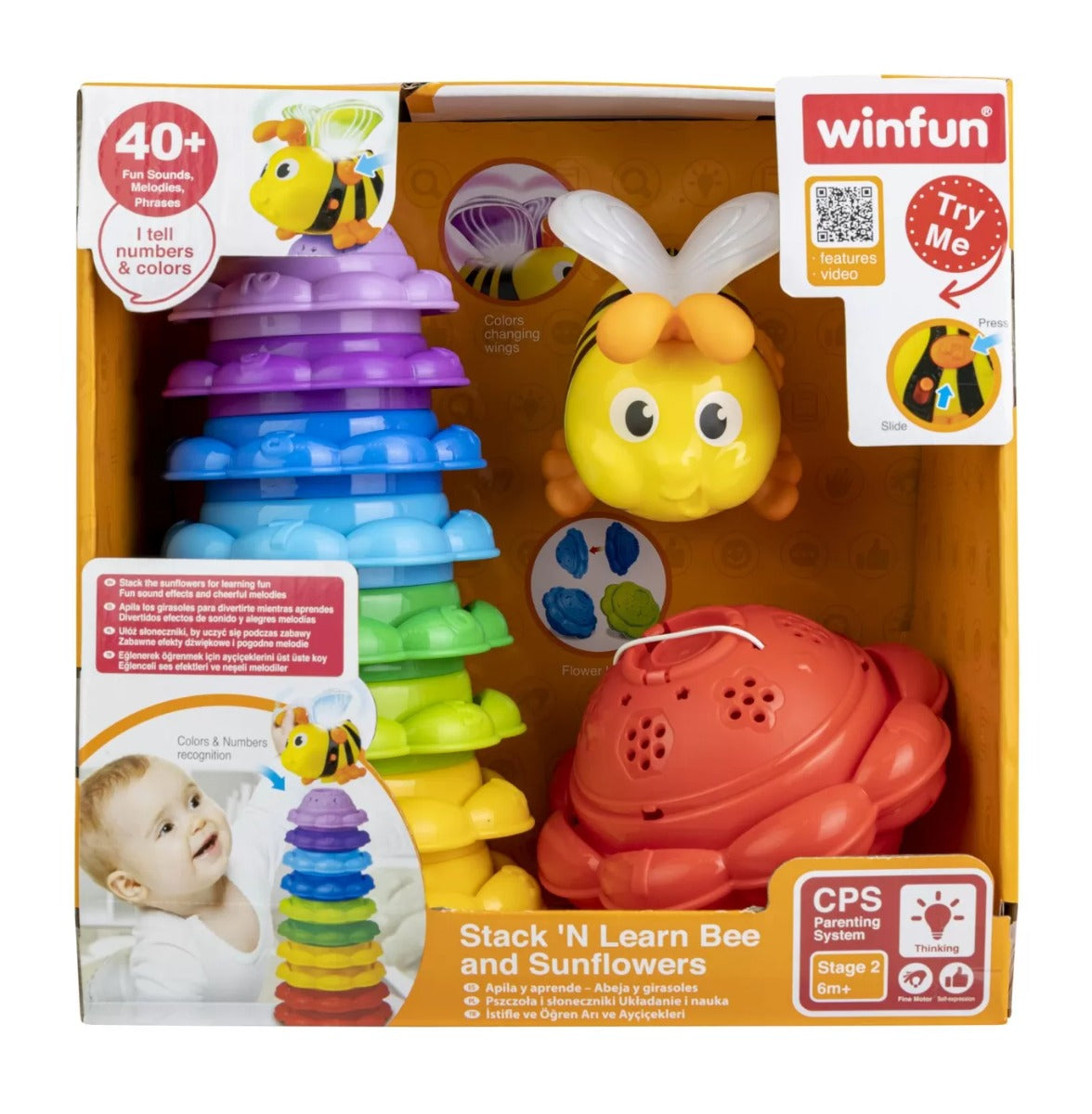 Winfun jucarie turn pentru stivuire 6m+