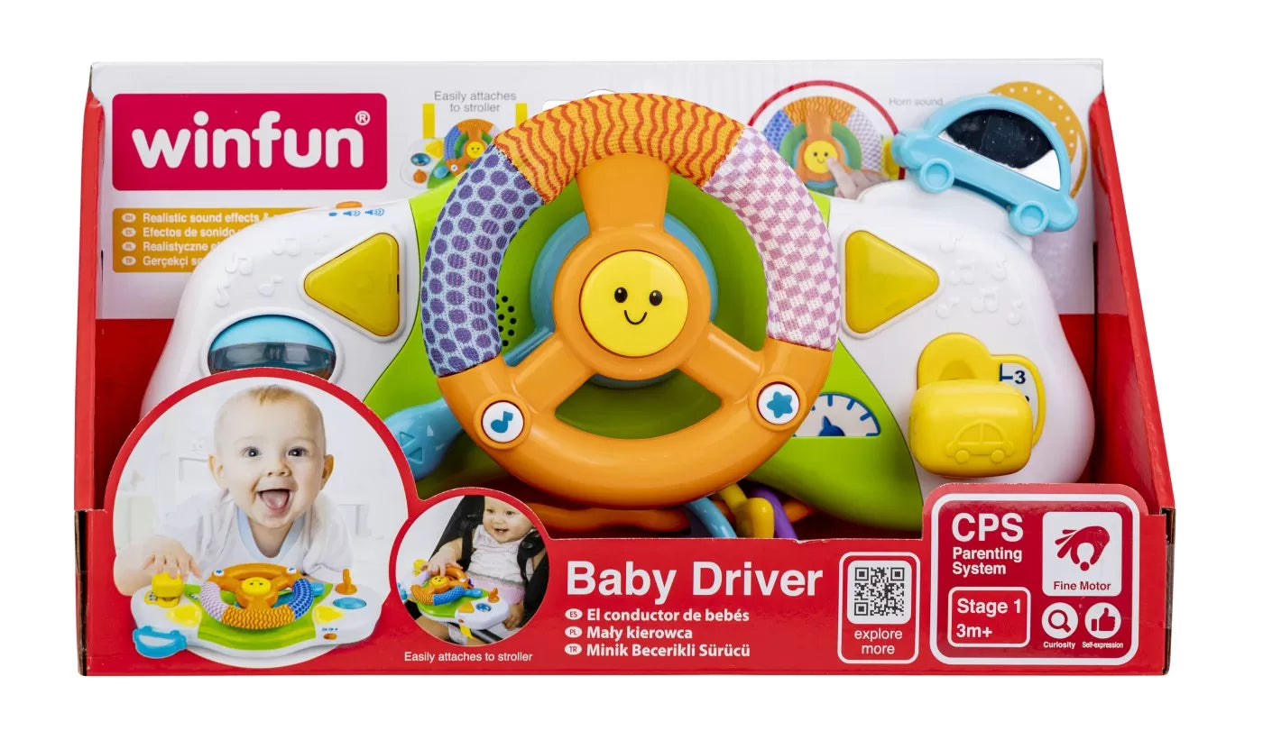 Winfun jucarie volan interactiv 3m+