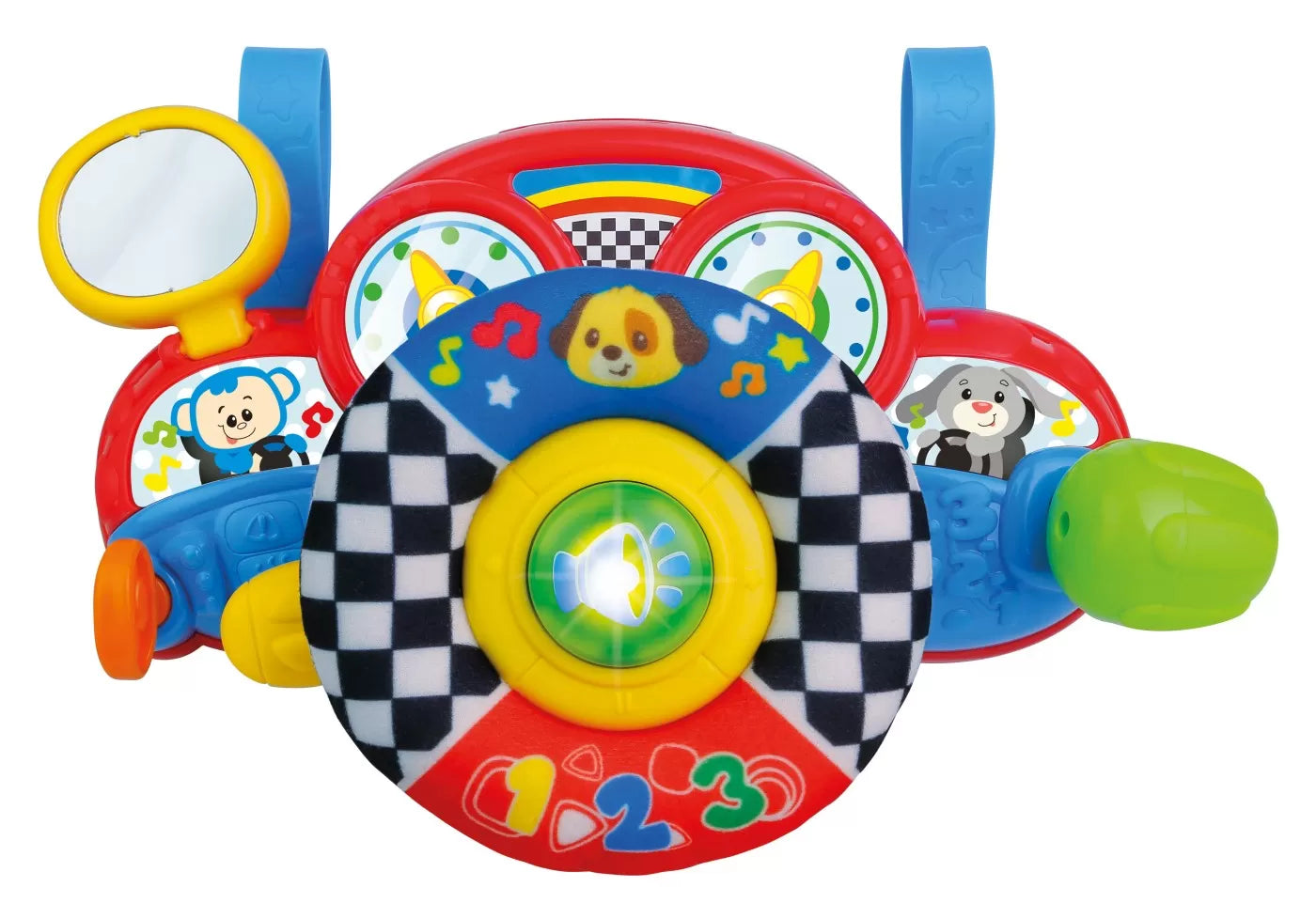 Winfun jucarie volan muzical pentru bebelusi 3m+