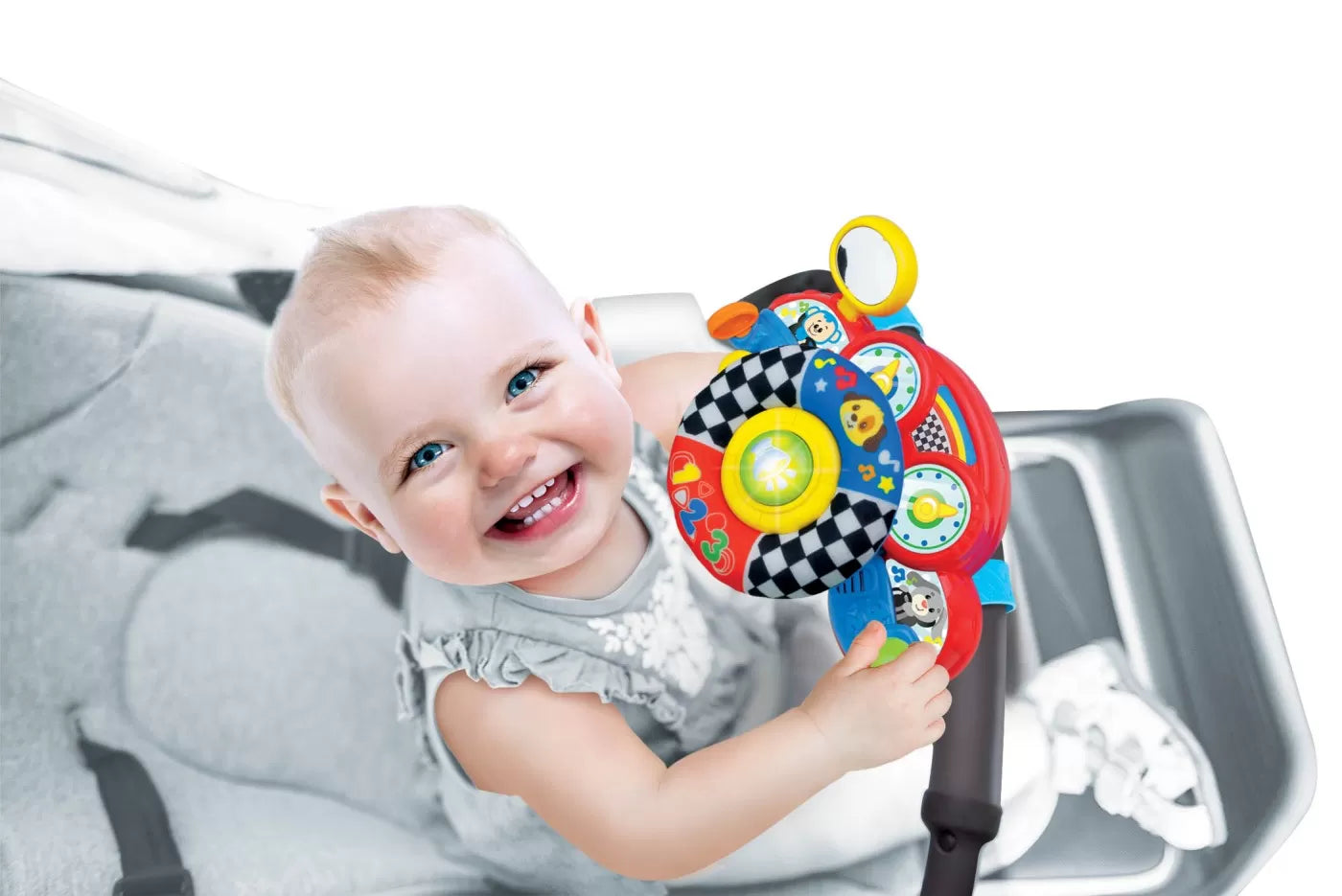 Winfun jucarie volan muzical pentru bebelusi 3m+