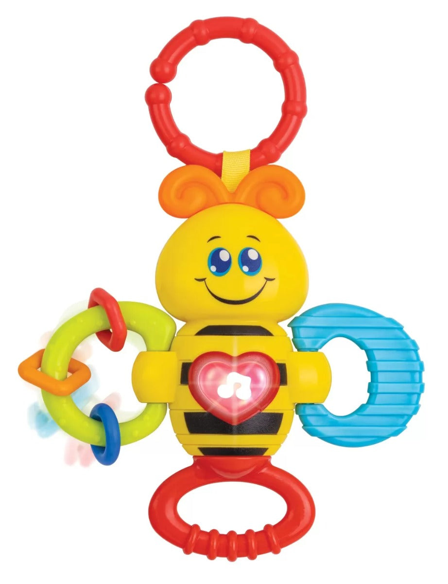 Winfun jucarie zornaitoare albinuta cu sunete si lumini 3m+
