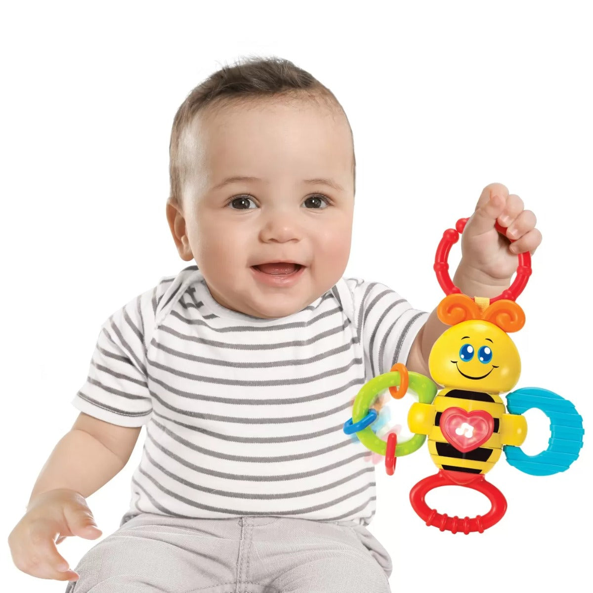 Winfun jucarie zornaitoare albinuta cu sunete si lumini 3m+