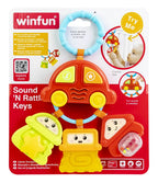 Winfun jucarie zornaitoare masinuta cu 3 chei 3m+