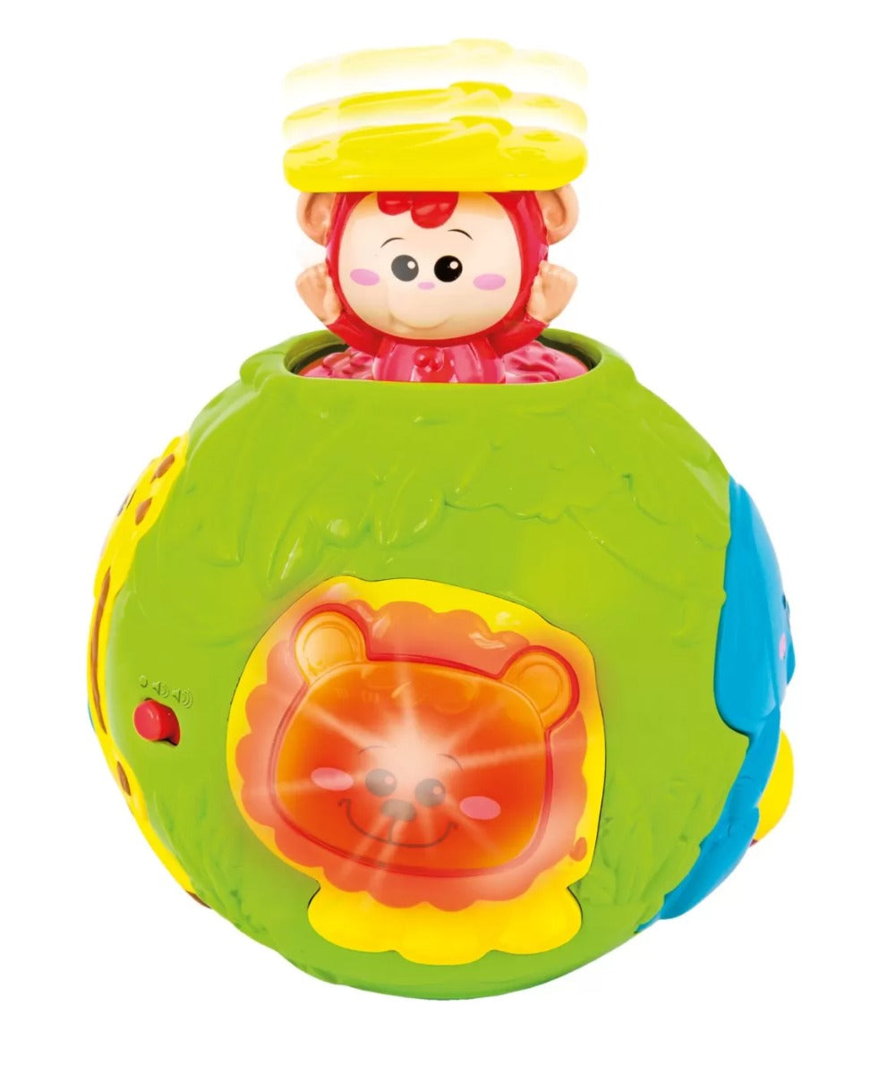 Winfun mingiuta cu activitati Animalele Junglei 6m+ 