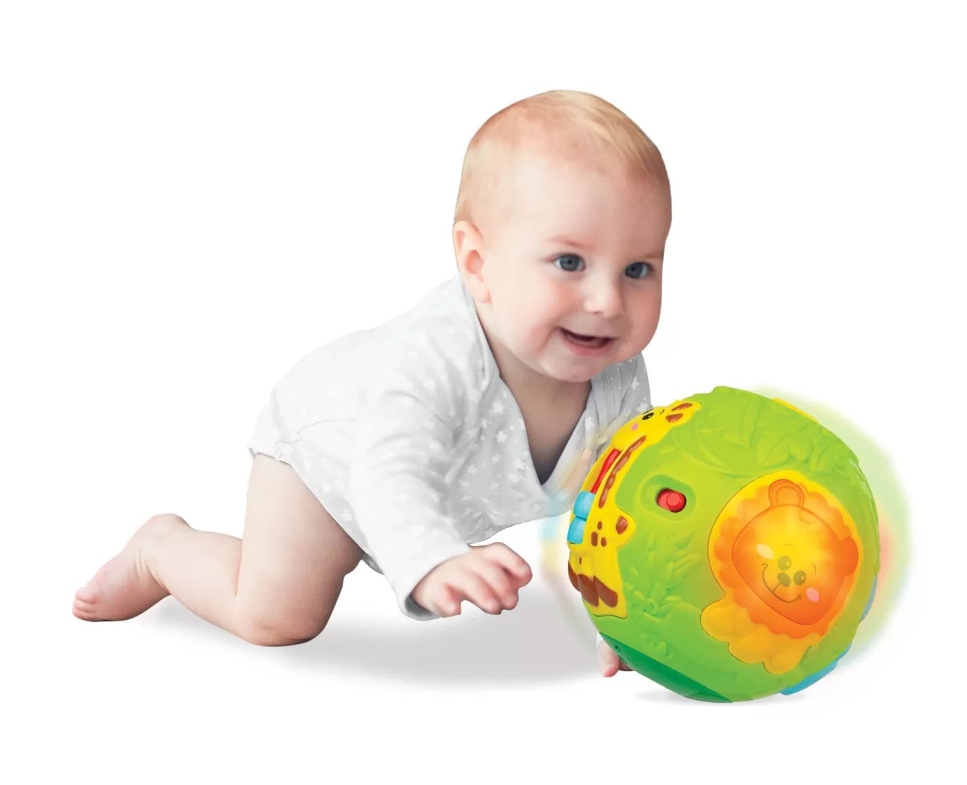 Winfun mingiuta cu activitati Animalele Junglei 6m+ 