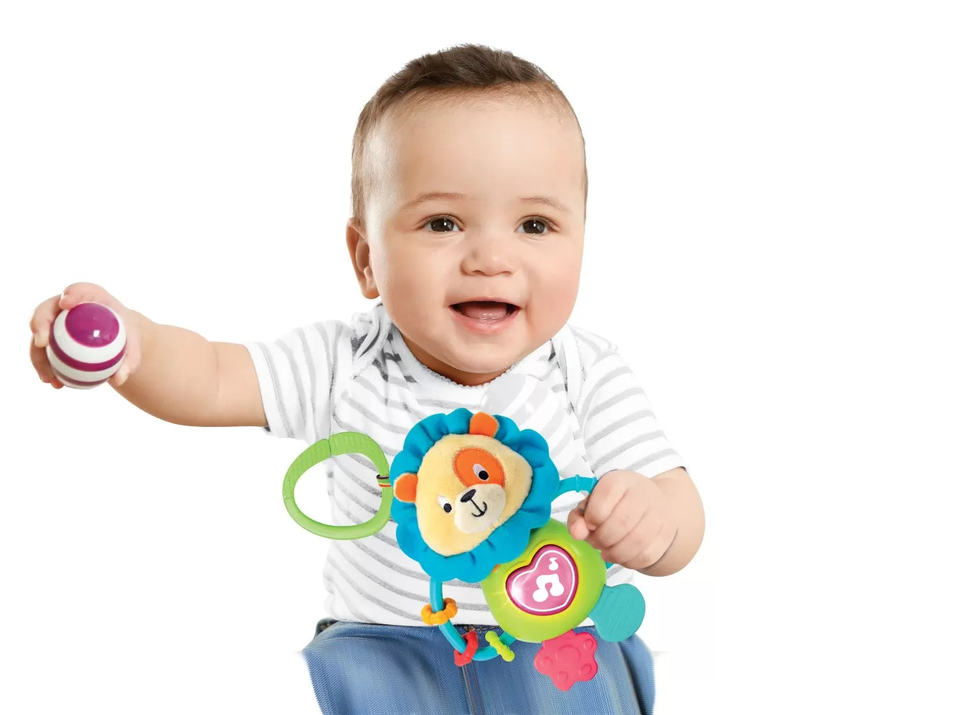 Winfun zornaitoare leu cu sunete si lumini 3m+