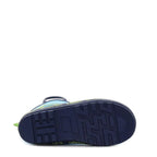 Wink cizme baieti de cauciuc imblanite 24-35 Stripy Blue/Navy Aligator
