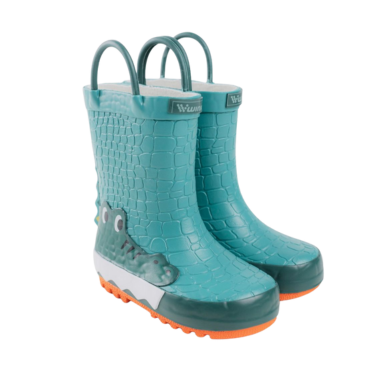 Wink cizme baieti de cauciuc 22-27 Green Aligator 