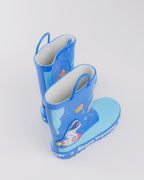 Wink cizme baieti de cauciuc 22-27 Navy Space Traveler