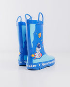 Wink cizme baieti de cauciuc 22-27 Navy Space Traveler