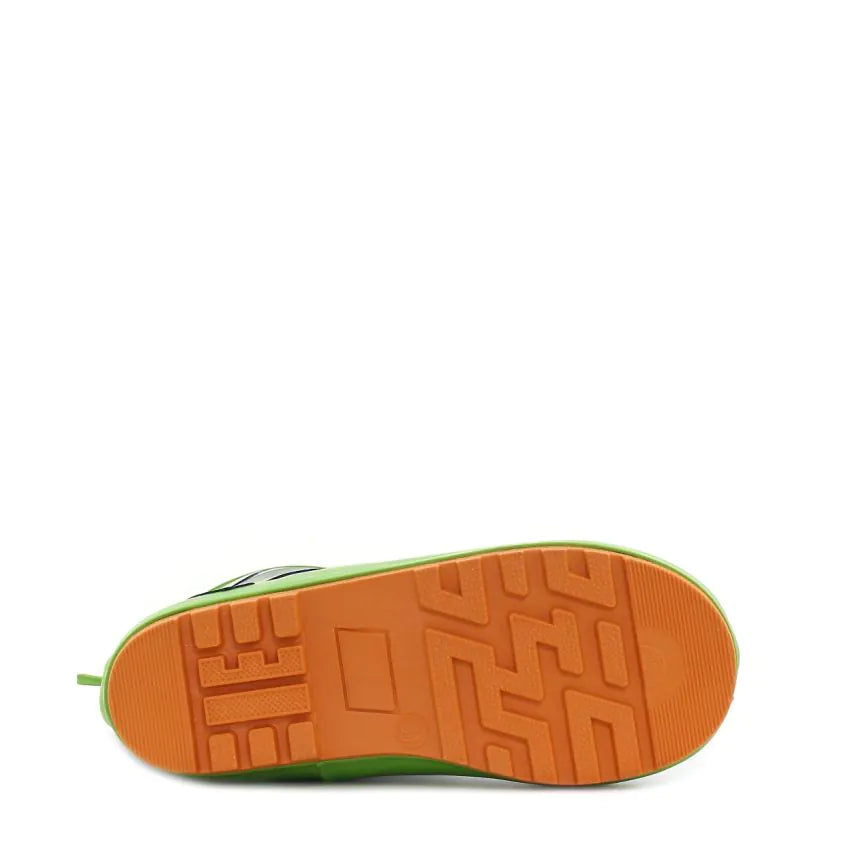 Wink cizme baieti de cauciuc imblanite 30-35 Navy/Junge Green Dino