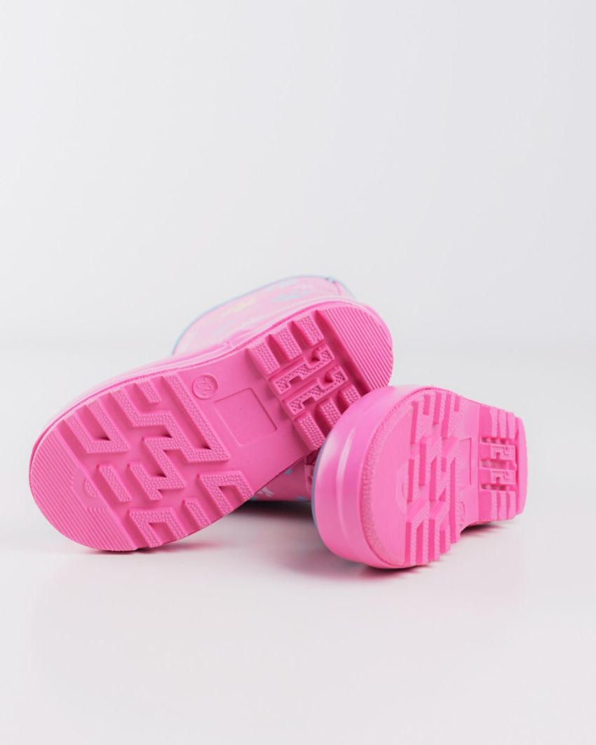 Wink cizme fete de cauciuc 22-27 Fuxia Paws 