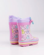 Wink cizme fete de cauciuc 22-35 Pink Meow