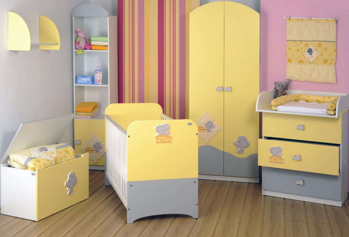 Gluck set mobilier copii "Pretty Mouse" 6 piese