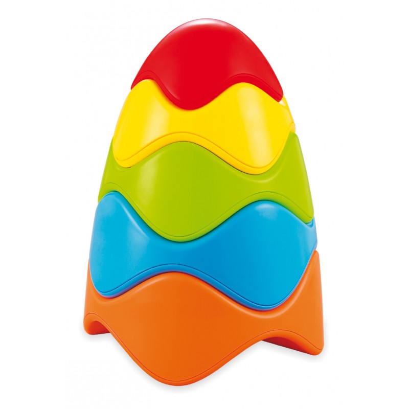 Baby Mix Jucarie de stivuit  12m+ Piramida Imagine principală a produsului