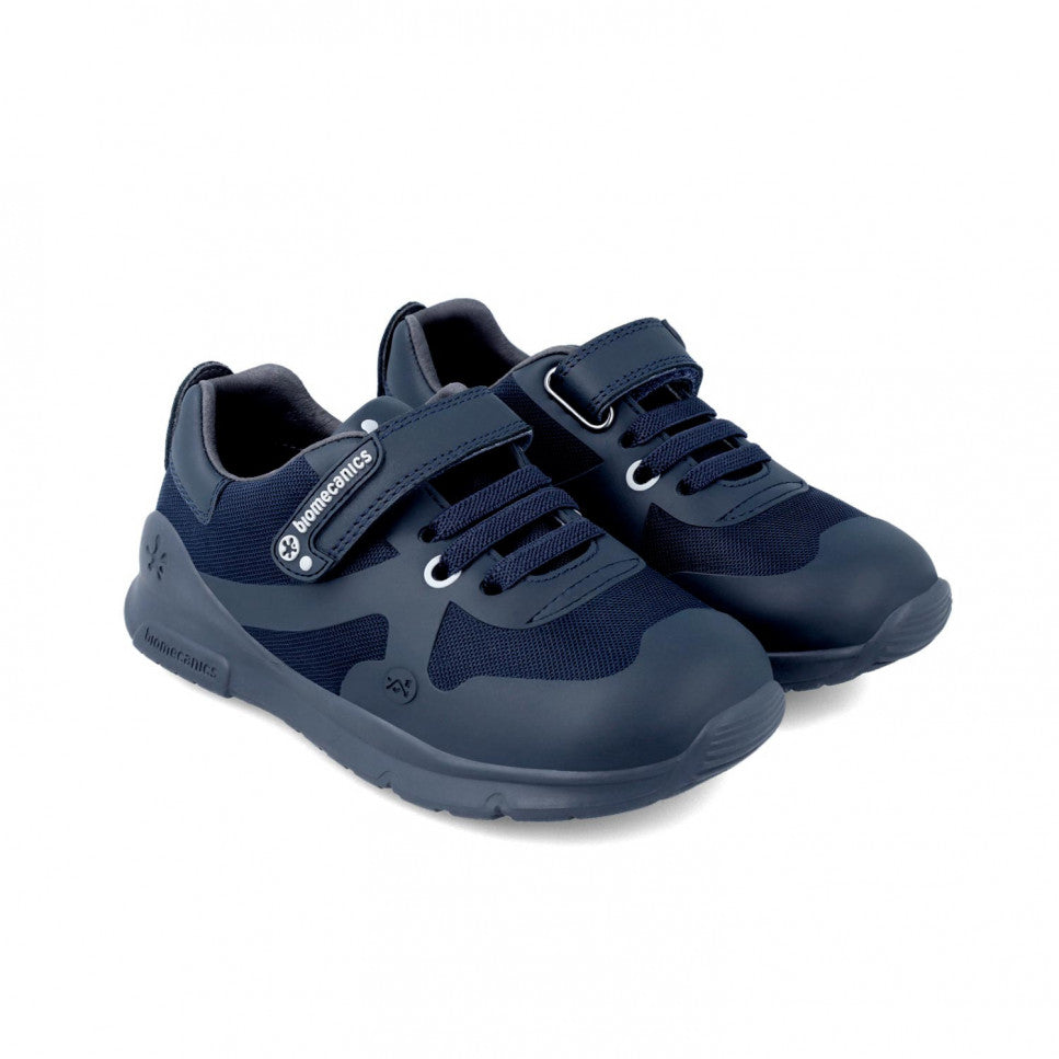 Biomecanics pantofi baieti sport pentru scoala 28-37 Rejilla Azul Marino