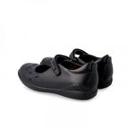 Biomecanics pantofi fete Back To School 26-37 Napa Negro cu perforatii florale