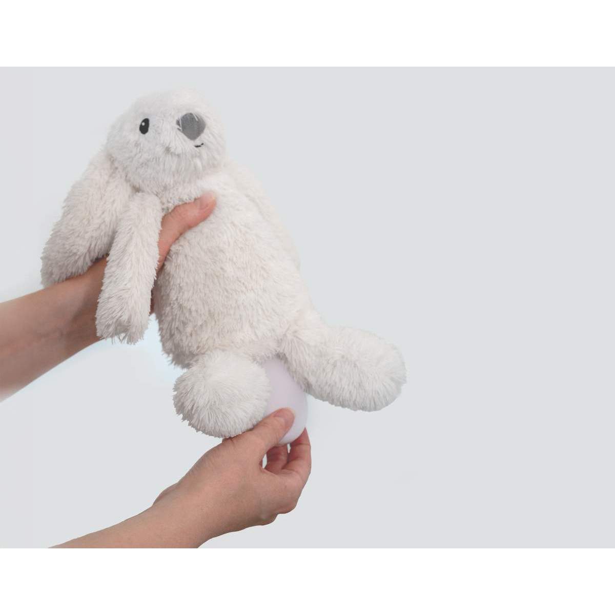 Zazu Kids iepurasul RO cu dispozitiv lumina si sunet 0m+ Alb