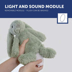 Zazu Kids iepurasul RO cu dispozitiv lumina si sunet 0m+ Verde