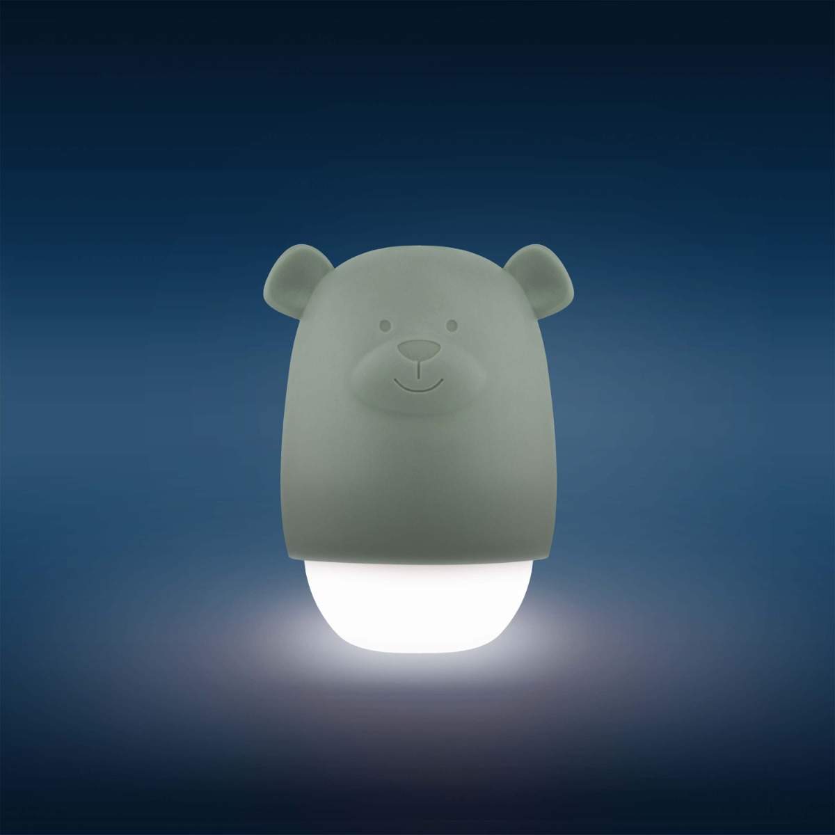 Zazu Kids lampa de veghe cu senzor de lumina Benny the Bear 10m+ Verde Imagine secundară a produsului