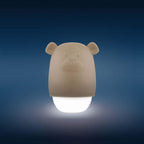 Zazu Kids lampa de veghe cu senzor de lumina Benny the Bear 10m+ Bej