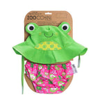 Zoocchini set chilotel de baie si palarie UPF50+ 01