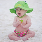 Zoocchini set chilotel de baie si palarie UPF50+ 02