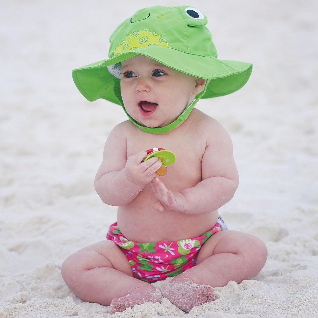 Zoocchini set chilotel de baie si palarie UPF50+ 02