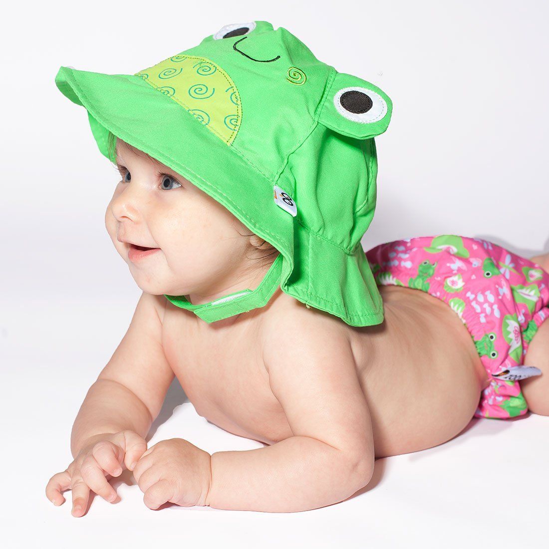 Zoocchini set chilotel de baie si palarie UPF50+ 03