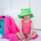 Zoocchini set chilotel de baie si palarie UPF50+ 04