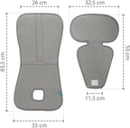 Zopa protectie antitranspiratie scaun auto grupa 2/3 Breeze