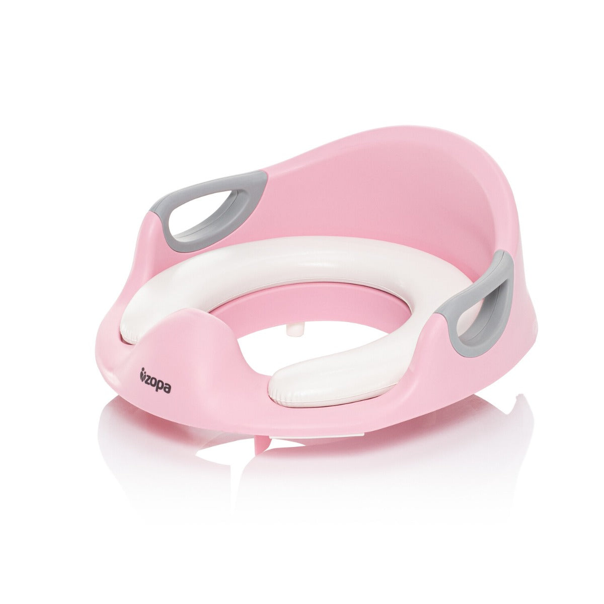 Zopa reductor toaleta anatomic cu colac inclus Coach 18m+ Blush Pink Imagine principală a produsului