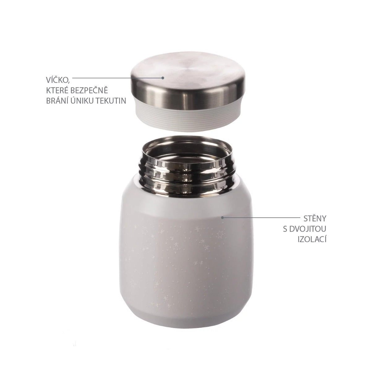 Zopa termos alimente din otel inoxidabil 300 ml City