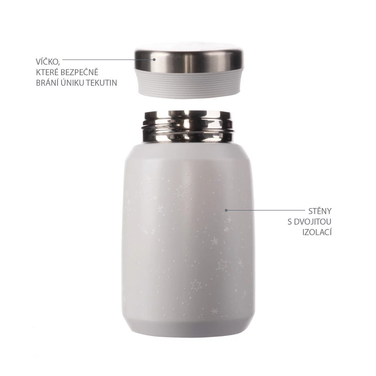 Zopa termos alimente din otel inoxidabil 500 ml 