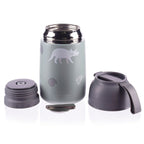 Zopa termos alimente inox cu maner si lingura 620 ml Dino