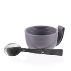 Zopa termos alimente inox cu maner si lingura 620 ml Flori