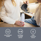 Zopa termos lichide din otel inoxidabil 480 ml 