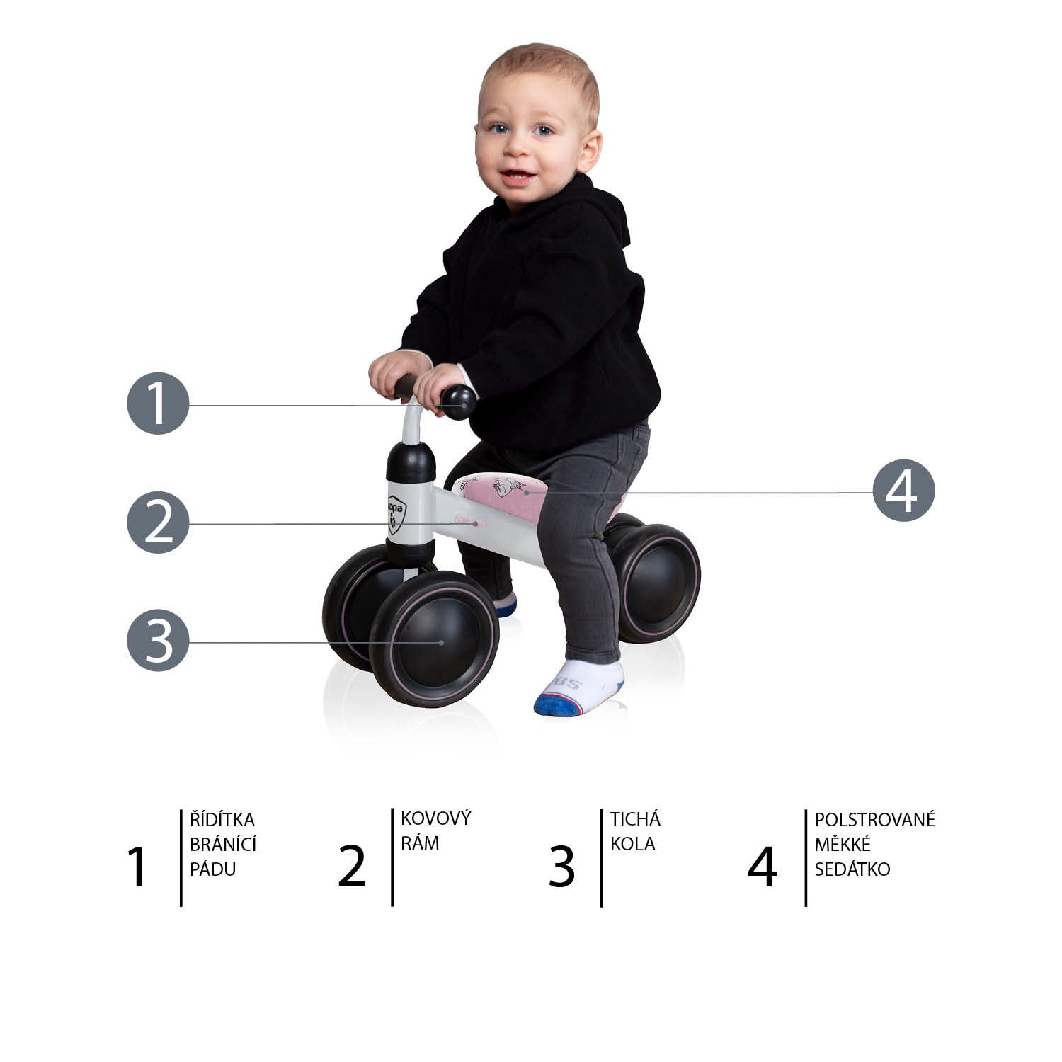 Zopa bicicleta fara pedale Zooter 18m+, Mint Imagine secundară a produsului