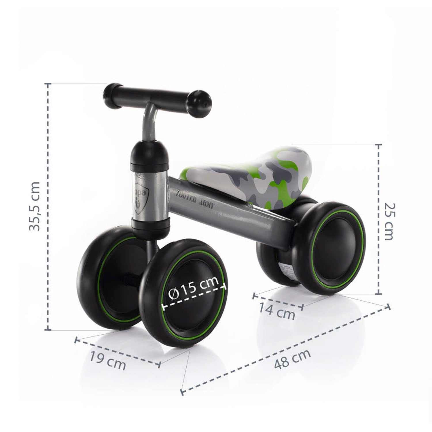Zopa bicicleta fara pedale Zooter 18m+ 04