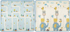 Zopa covor de joaca Play 180x150 cm pentru 0m+, SatAnimale 01