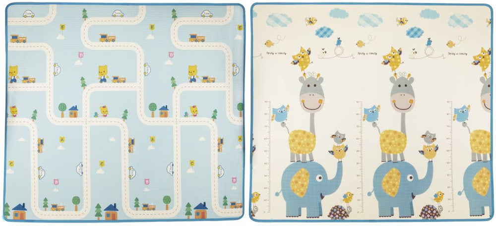 Zopa covor de joaca Play 180x150 cm pentru 0m+, SatAnimale 01