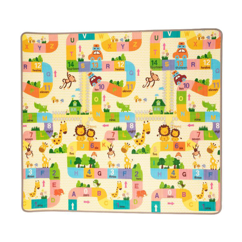 Zopa covor de joaca Play Maxi 0m+Bufnita/Cifre si litere 03