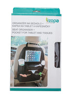 Zopa organizator auto cu buzunar pentru tableta si servetele 03